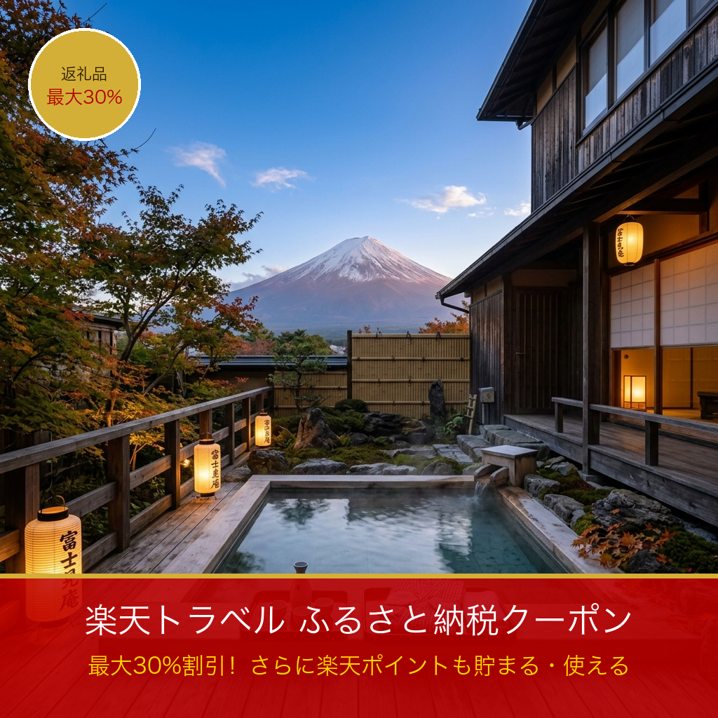 楽天トラベル ふるさと納税クーポン