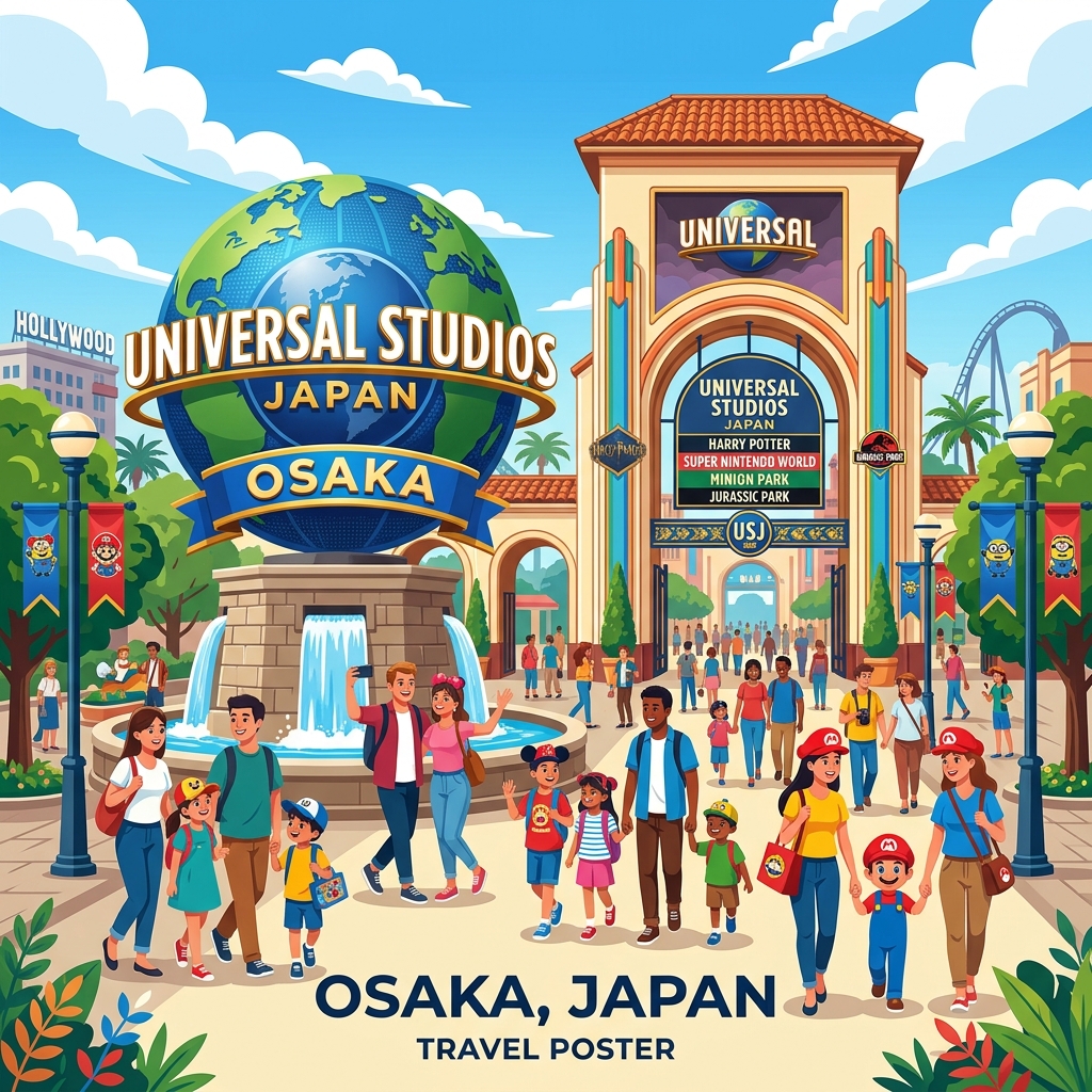 ユニバーサル・スタジオ・ジャパン スタジオ・パス(Eチケット) - 大阪府観光ガイド